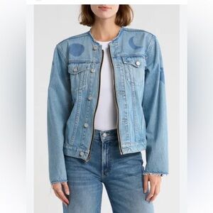 Mother The Bruised Bruser Collarless Jacket M